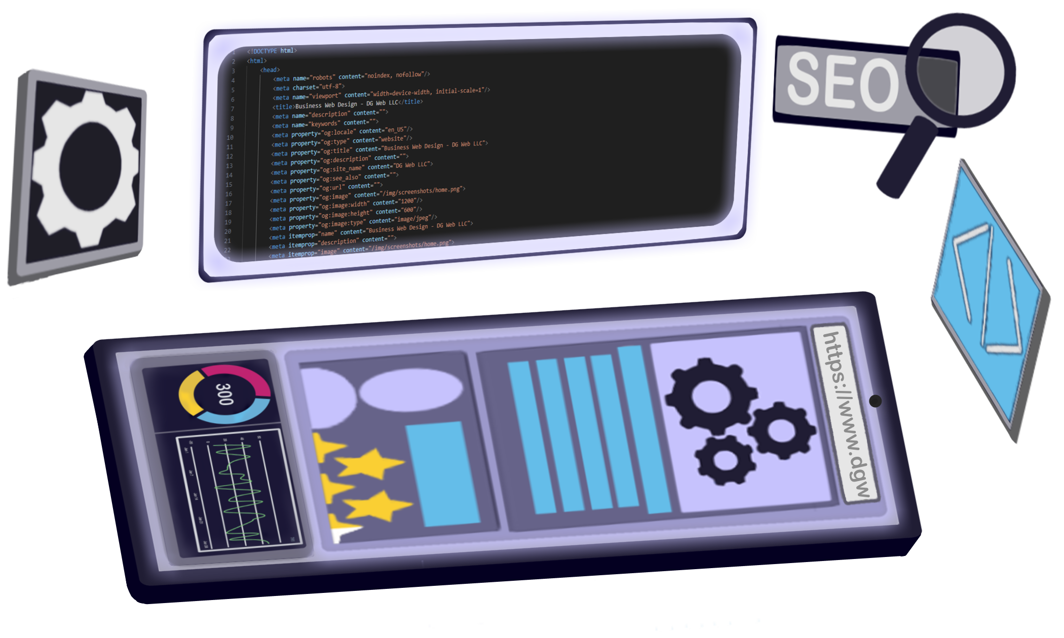 Web Design Service Graphic