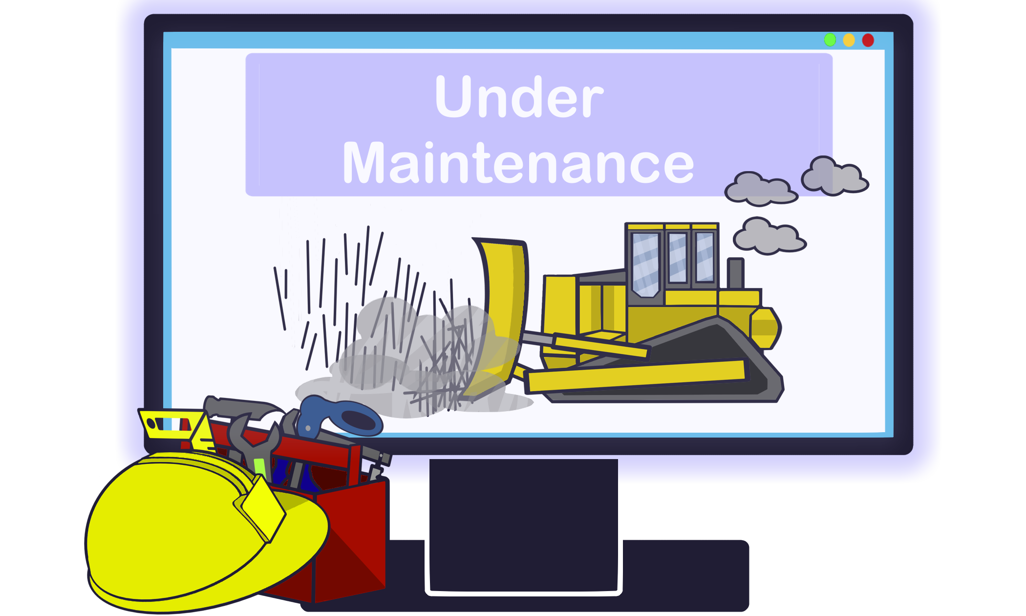Website Maintenance Service Graphic